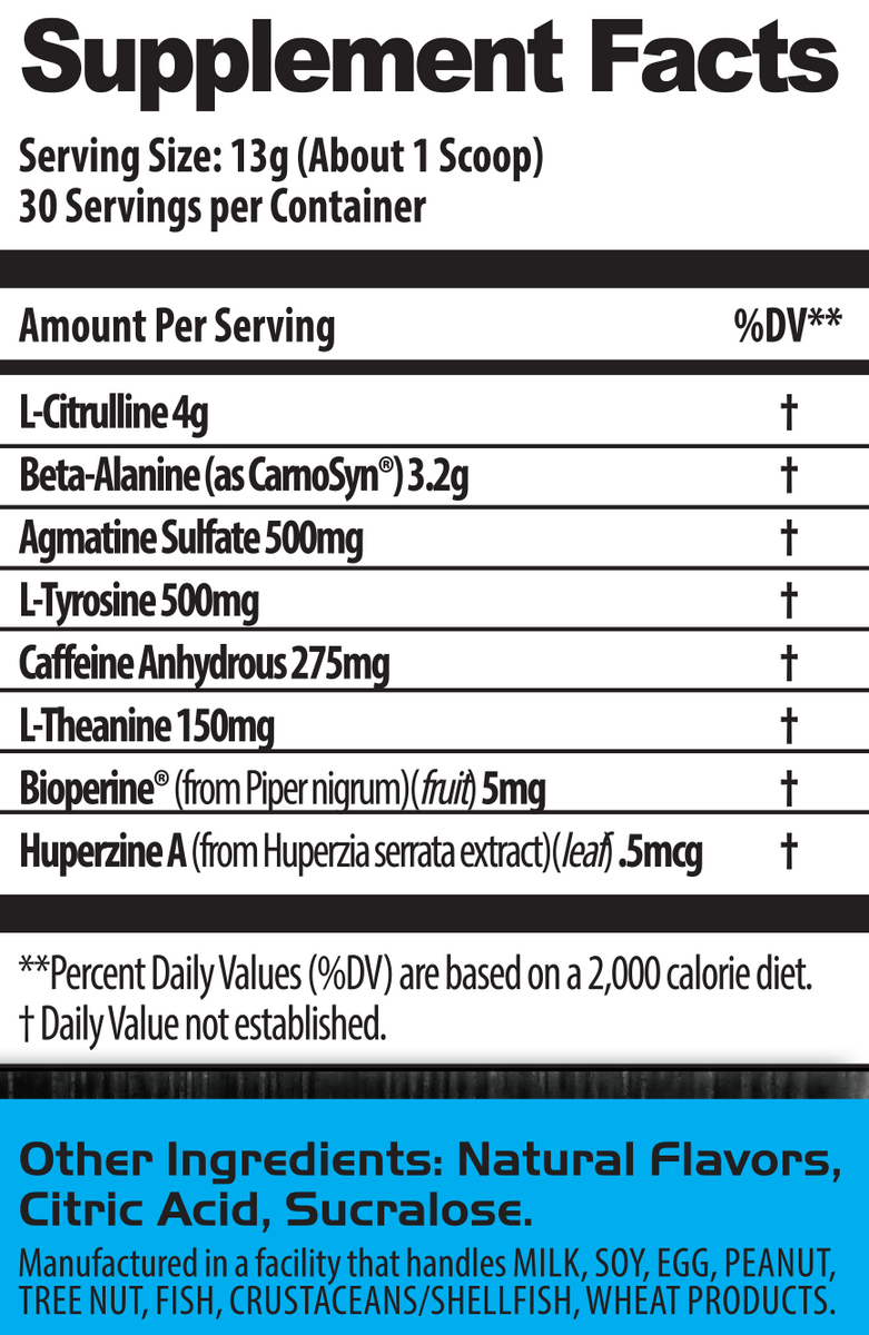 Final Boss Performance PRE PreWorkout Rainbow Flavor 30 Servings