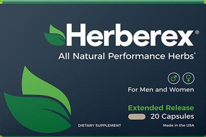 Herberex 20ct All Natural Performance Herbs
