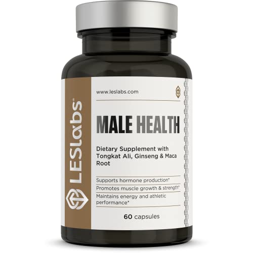 LES Labs Male Health – Strength & Vitality, Drive & Endurance, 60 Capsules
