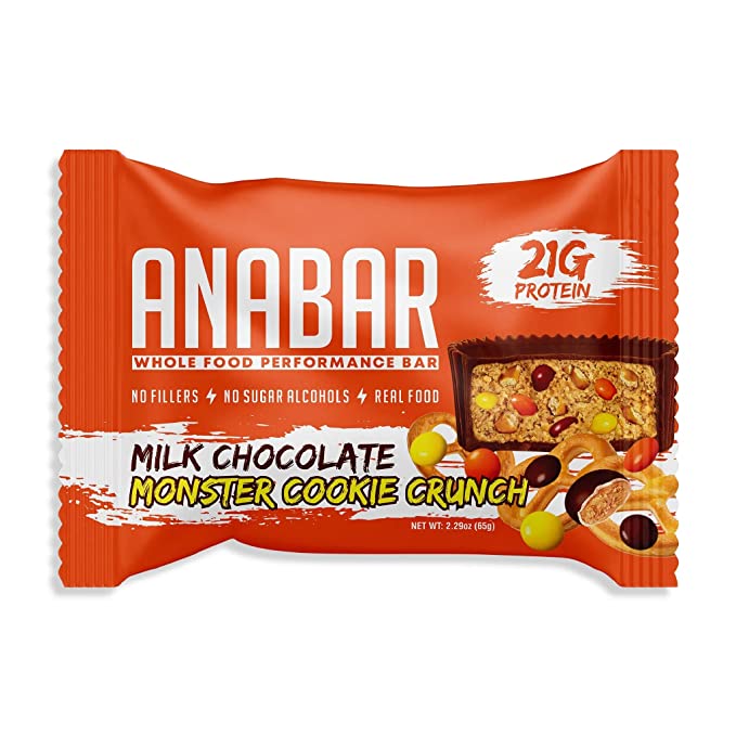 Anabar Monster Cookie Crunch 1 Protein Bars Final Boss Performance 21 Grams