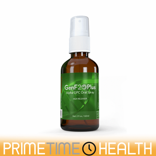 GenF20 Plus Alpha GPC Oral Spray 2 fl oz Naturally Restore IGF1 Levels