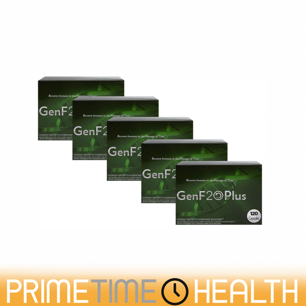 GenF20 Plus 5 Boxes Feel Young Again 600 Tablets Naturally Restore IGF1 Levels