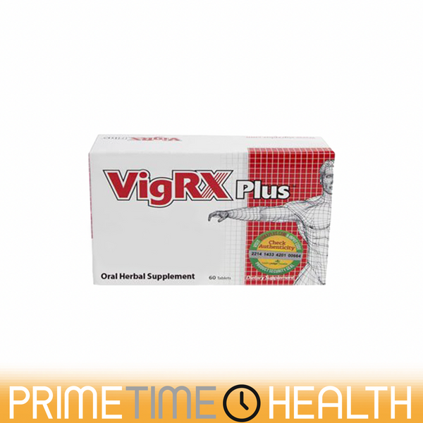 Box of VigRX Plus Front Side by Leading Edge Health