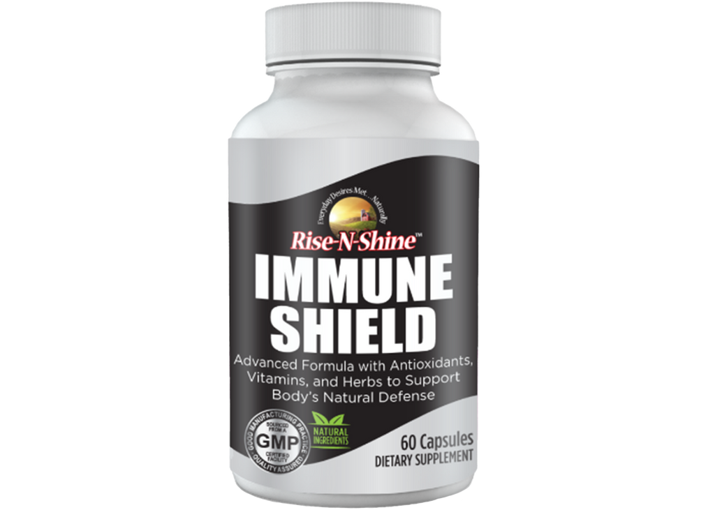 Immune Shield by Rise-N-Shine Immune System Booster, Health Support Supplement