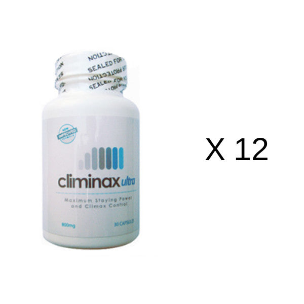 Climinax - Maximum Staying Power & Climax Control, 30 caps 12 Month Supply