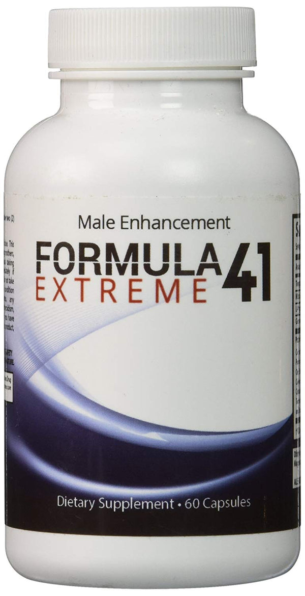 Formula41 Extreme - 1 Month Supply Natural Testosterone Booster Male Enhancement