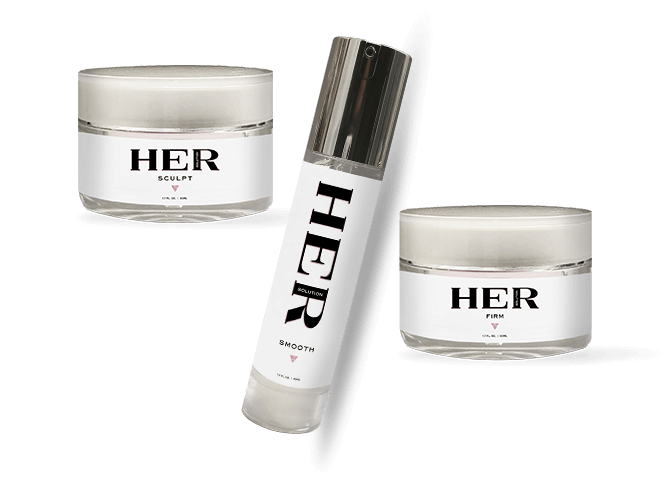 HerSolution 3-Step System Ultimate Bundle Her Solution Sculpt Smooth Firm