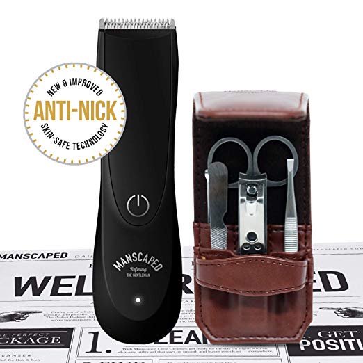 Manscaped Gentleman's Package - Lawn Mower 2.0 + 5 piece Nail Kit + Shaving Mats