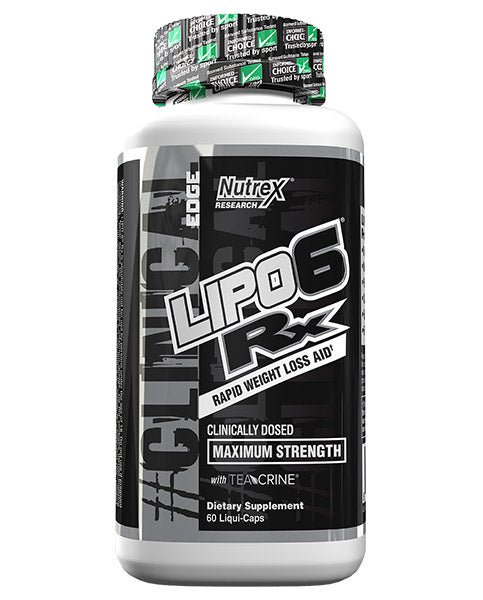 Nutrex Research Lipo-6 RX Supplement, 60 Count