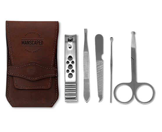 The Shears Manscaped Nail Kit Scissors Nail Clippers Tweezers Ear Pick Nail File