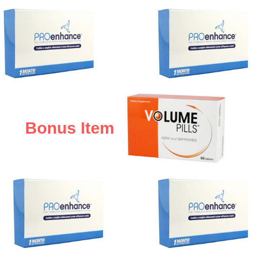 PROENHANCE SEX Penis Growth Patches 4 Months BIGGER HARDER + BONUS VOLUME PILLS