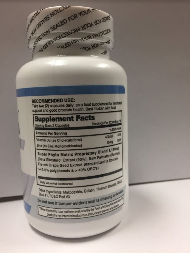 Prosvent Natural Prostate Health Supplement Reduce Urgency 1 Month Sup ...