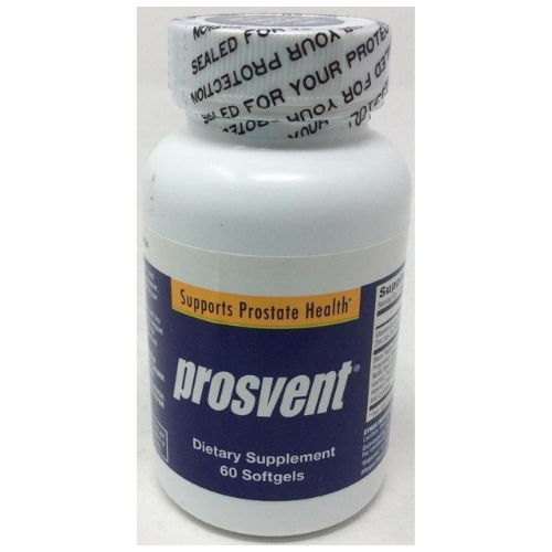 Prosvent Natural Prostate Health Supplement Reduce Urgency 1 Month Supply