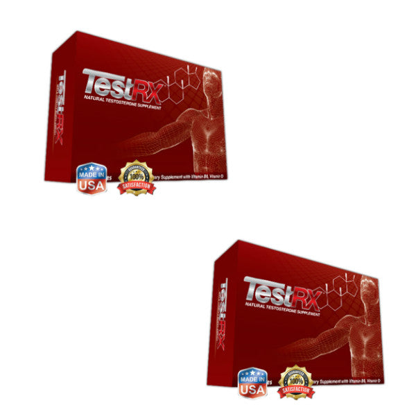 TestRX Testosterone Plus Tongkat Ali Tribulus Terrestris 240 Capsules 2 Month