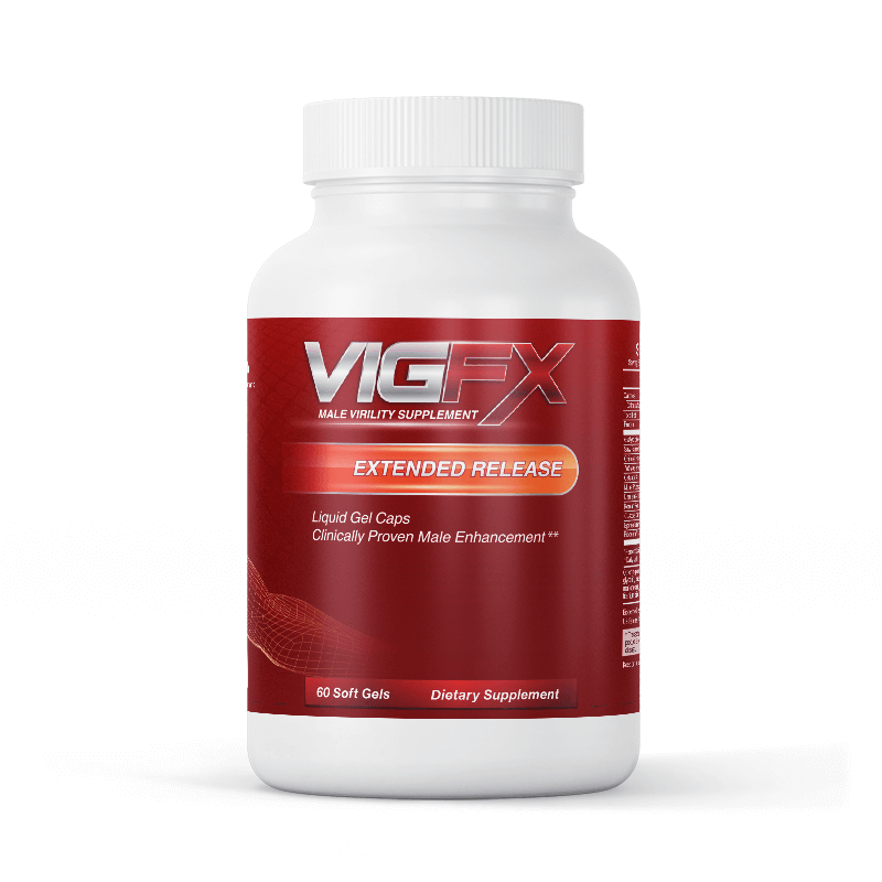 VigFX Male Enhancement BIG Enlargement Extended Release 60 Liquid Gel Caps-30Day