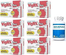 VigRX Plus 6 Month Male Virility Enhancement Pills Free Semenax Volume Enhancer