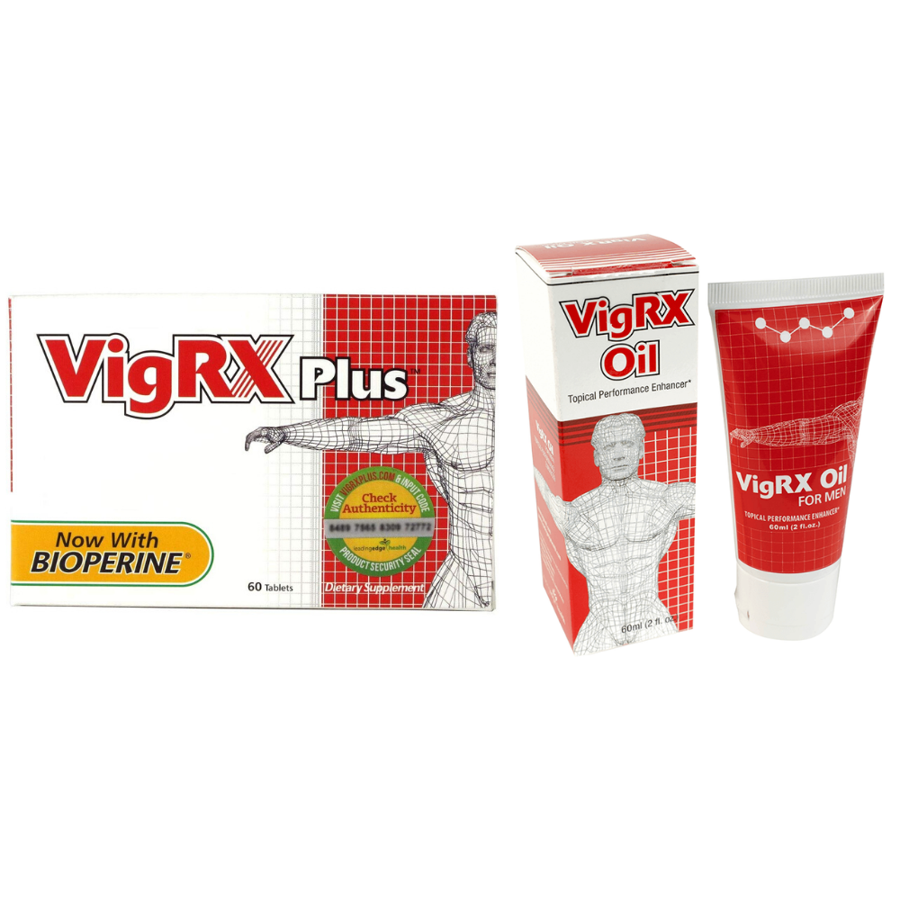 VigRX Plus and VigRX OIL Male Enhancement BIG Male Enlargement Virility Pills