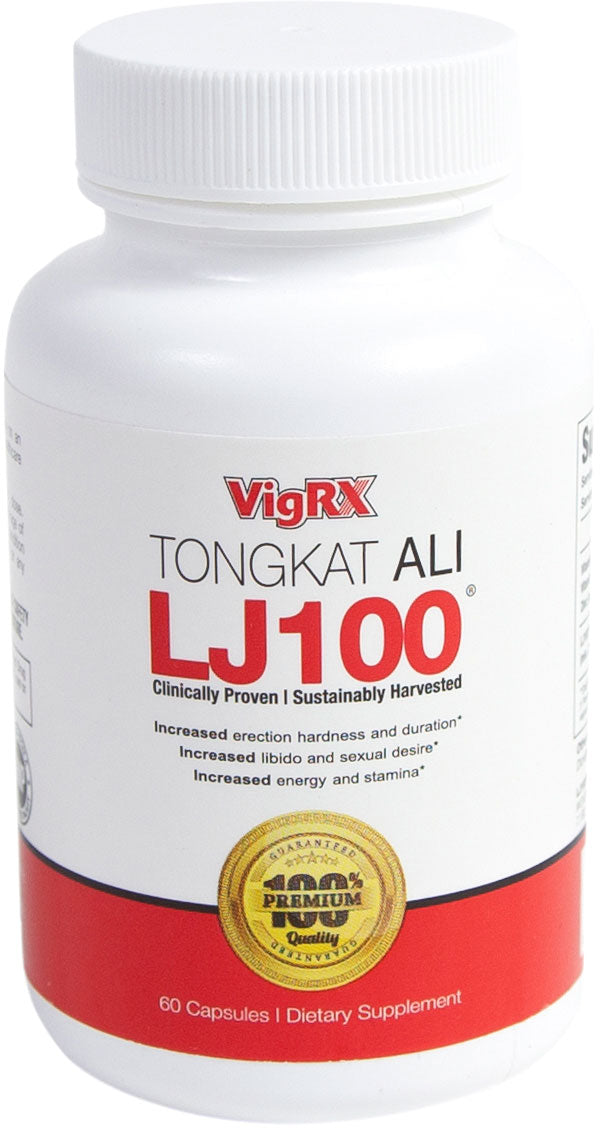 VigRX Tongkat Ali LJ100 Supplement - Boost Testosterone - 60 Capsules