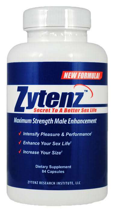 ZYTENZ - Maximum Strength Male Supplement New Formula 84 Capsules